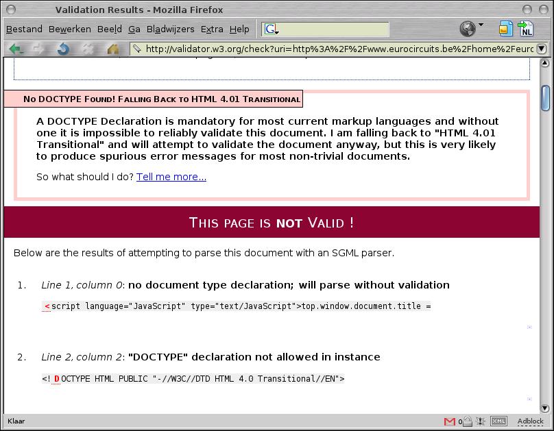 www.eurocircuits.be validator