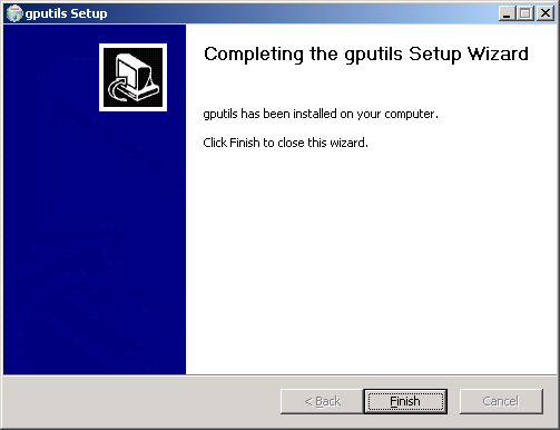 gputils-win32 finish installation